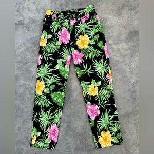 Lauren Ralph Lauren Adorable Black Tropical Petite Size 2P Pants